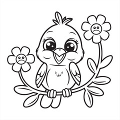 Spring Coloring Pages And Simple Springtime Fun