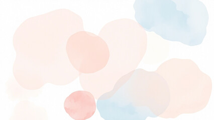 Obraz premium A Soft and Dreamy Composition Set Against a Pink Background, Creating a Playful and Elegant Atmosphere with a Touch of Modern Minimalism