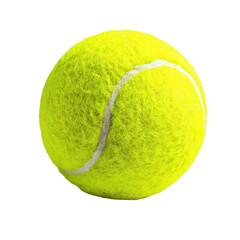 Yellow tennis ball, close-up (1)