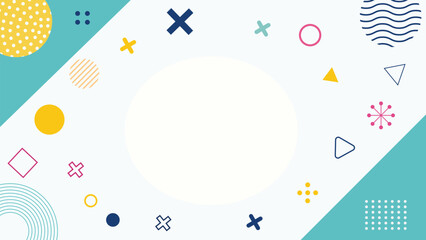Abstract geometric background with modern shapes for various design projects.
