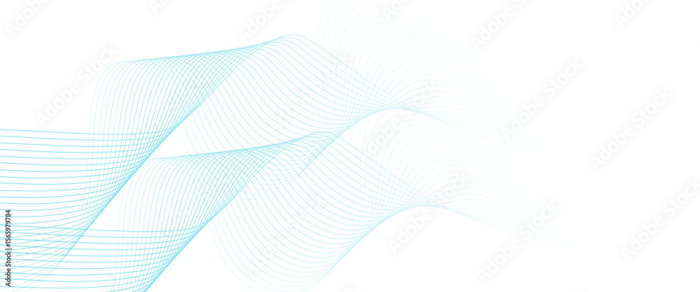 Sticker vector minimal wave blending effect technology concept