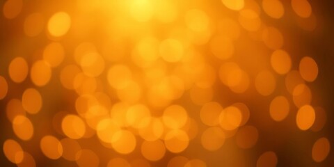 Fototapeta premium Golden gradient bokeh, subtly textured, soft focus, hazy warm light, ethereal, warm glow