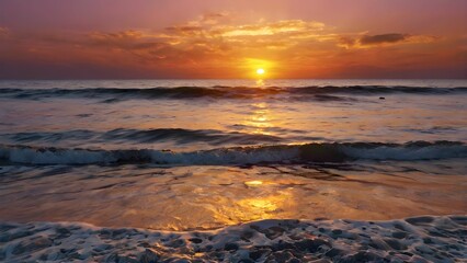 Obraz premium sunset over the sea