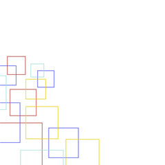 Decorative Rectangle Corner Vector Element