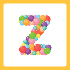 Alphabet balls Z