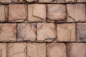 Fototapeta premium Modern stone wall, Close-up