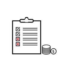 Business and management line icons