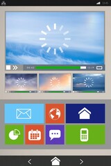 Graphic image of various video and icons © vectorfusionart