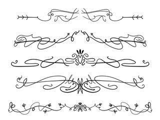 Elegant Hand Drawn Divider Set