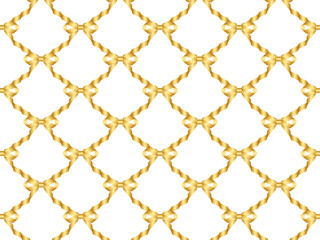 Fototapeta premium リボンネット、柄、1金