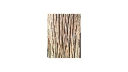 The wood grain that comes from the age of trees that are decades old becomes more beautiful with time.