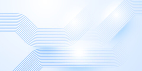 Abstract vector illustration of modern blue lines background.