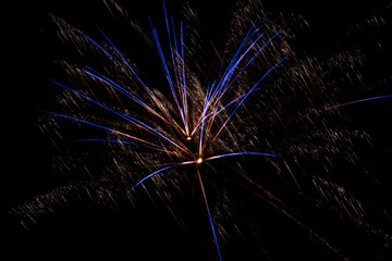 A series of long exposure fireworks captured during a quiet night at the beach. Playing with...