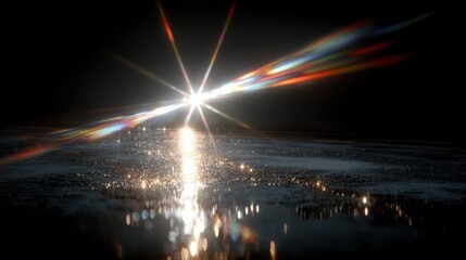 Fototapeta premium Cosmic radiant flare