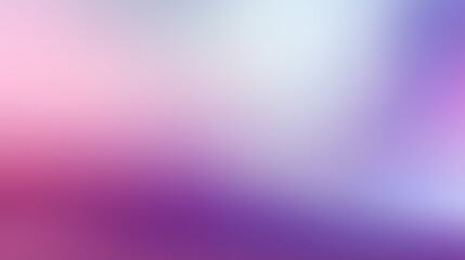 Fototapeta premium Soft Pink and Purple Gradient Background: A beautiful, soft-focus abstract background with a smooth gradient transition between pink, purple, and white.