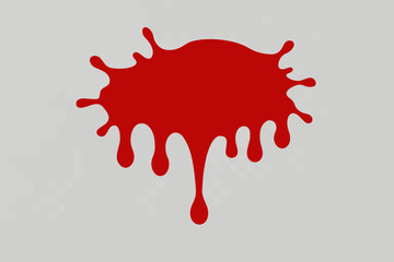 high resolution blood clip art image