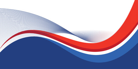 abstract business banner background with red and blue gradient color.eps10