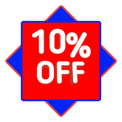 10% Off Sale Graphic Design