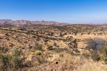 Paysage de la Namibie