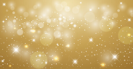 キラキラゴールドの背景素材 （ フレーム　見出し　きらきら　タイトル　金　カード ）