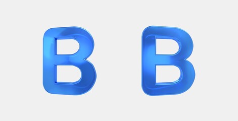 format bold 3D icon on isolate white background