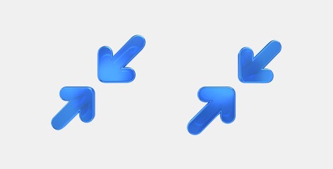 hide 3D icon on isolate white background