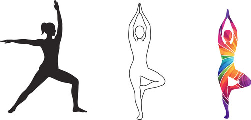 Yoga poses for beginners learn yoga at home yoga asanas for health and wellness yoga exercise guide