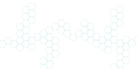 Abstract White Hexagonal Background. Luxury White Pattern. Futuristic abstract honeycomb technology white background. Geometric mesh cell texture	

