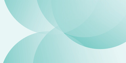 Minimalist banner background. Green and blue gradations.Circle geometric background. vector illustration eps10