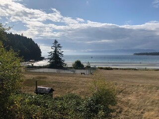 Tribune Bay Beach on Hornby Island, British Columbia