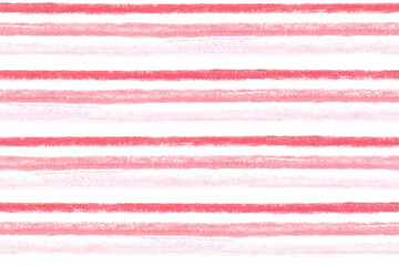 Seamless pattern with dry pastel stripes. Abstract striped hand drawn background.