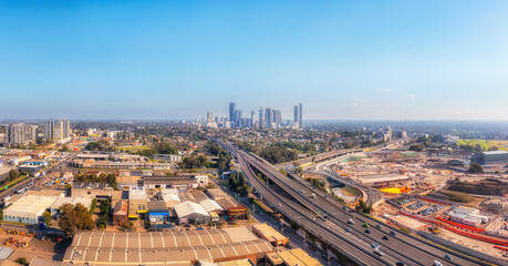 D Auburn right M4 parramatta rosehill pan