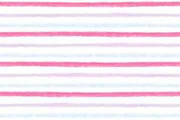 Seamless pattern with dry pastel stripes. Abstract striped hand drawn background.