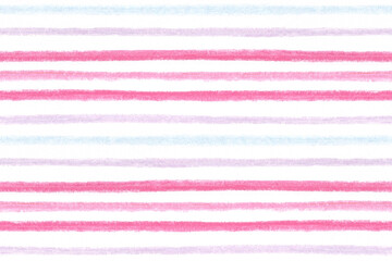 Seamless pattern with dry pastel stripes. Abstract striped hand drawn background.