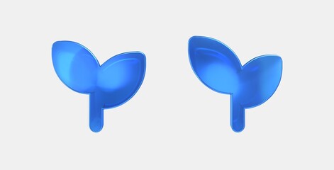 psychiatry 3D icon on isolate white background