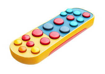 Modern cosmetic tube with middle squeeze and lifted cap Isolated on a transparent background