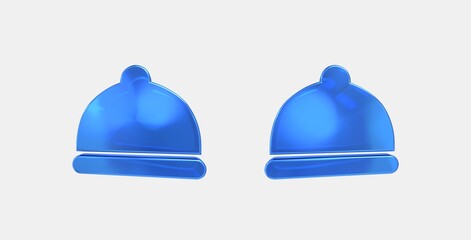 room service 3D icon on isolate white background