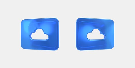 settings system daydream 3D icon on isolate white background