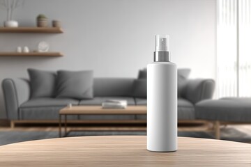 Clean Product Presentation on a Bright Wooden Table