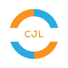Dynamic Tech Logo Design with CJL Letters and Abstract Motion Elements &ndash; Modern Business Identity. CJL Letter Logo.
