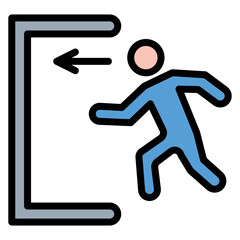 Emergency Sign icon vector image. Can be used for Emergency Service.