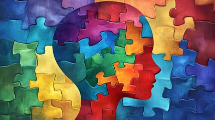 colorful puzzle pieces