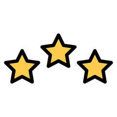 Stars icon vector image. Can be used for Lighting.