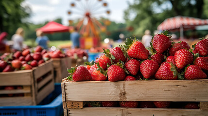Sweet Celebrations at the Strawberry Festival in the United States