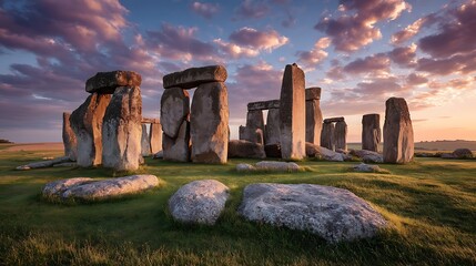 Stonehenge at Dusk Beauty