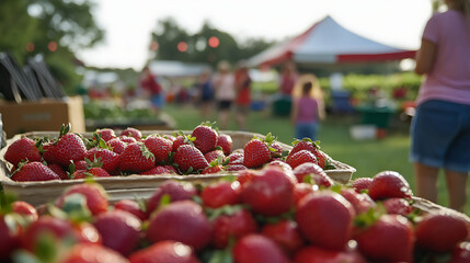 Sweet Celebrations at the Strawberry Festival in the United States