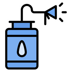 Sprayer icon vector image. Can be used for Science.