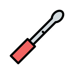 Spatula icon vector image. Can be used for Science.