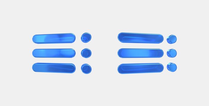toc 3D icon on isolate white background