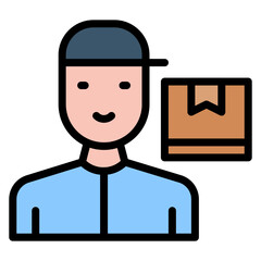 Recipient Man icon vector image. Can be used for Home Services.